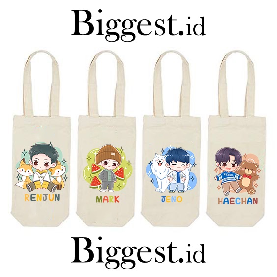 TOTE BAG KANVAS MURAH / TOTE BAG MINI / POUCH MOTIF NCT Dream Korea part 2