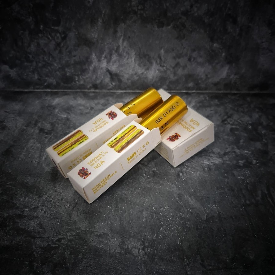Authentic Kdest IMR 21700 5000Mah 40A Flat Top Battery
