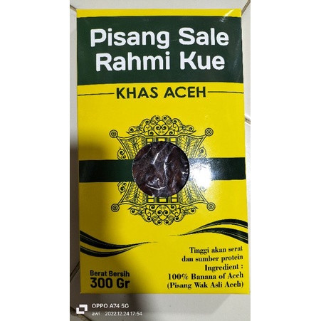 

Oleh-Oleh Khas Aceh | Pisang Sale Aceh | Awak Awai 300 Gr