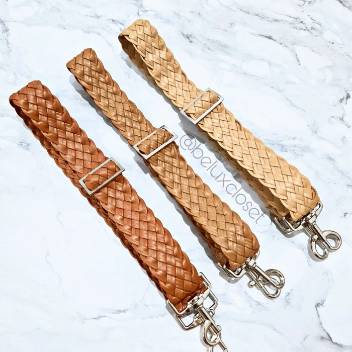Premium Leather Mini Botega Belux Strap Bag