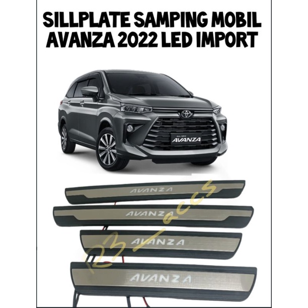 SILLPLATE SAMPING AVANZA 2022 LED IMPORT