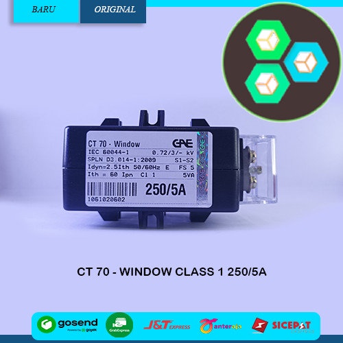 

WINDOW CT 70 - CLASS 1 250/5A-20508