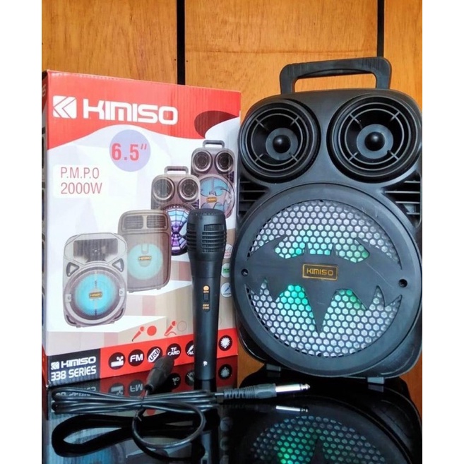 Speker bonus Mic Bluetooth uk besar