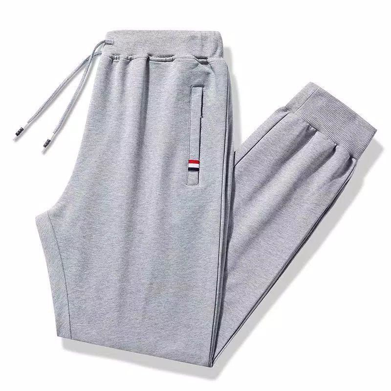 PROMO GILA!! Training Jogger Wanita Panjang Celana Trening Olahraga Joger Slimfit Korea Pria Unisex Polos Semi Kasual Hitam Trackpants Sweatpants Murah Running Gym Fitnes SIZE 27-38