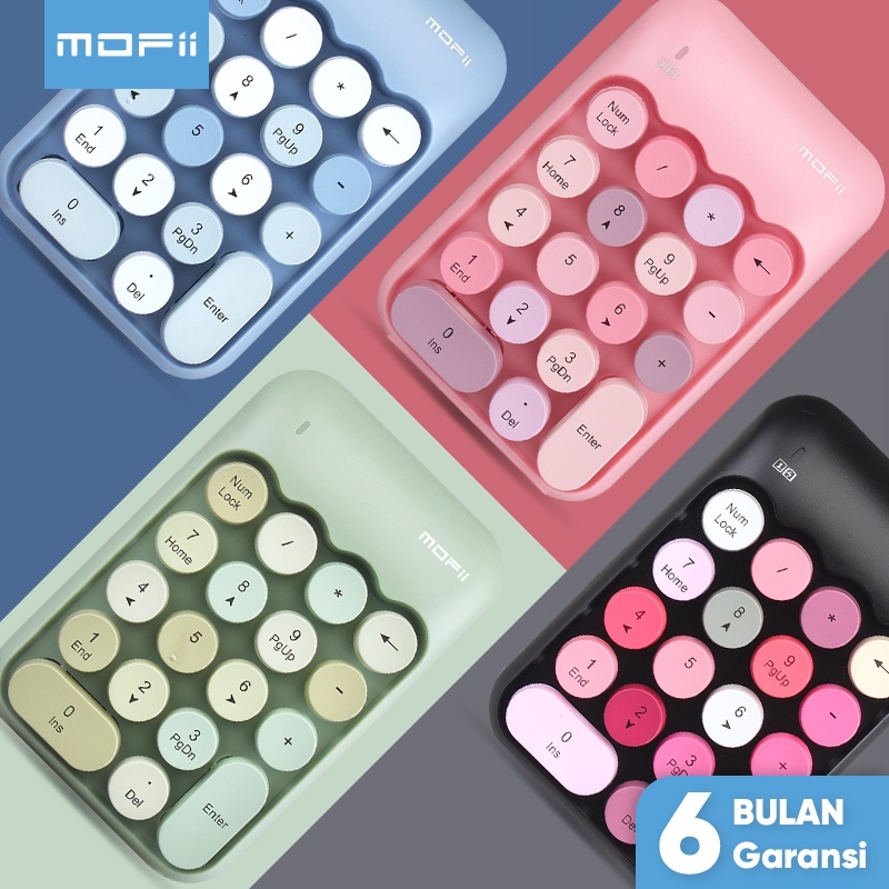 Jual MOFII Keyboard Numeric Wireless Mechanical Keyboard Keyboard Candy