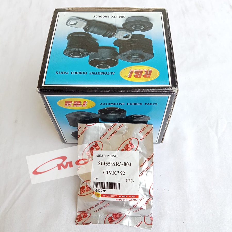 Karet Bushing Sayap Depan Atas Civic Estilo Ferio Genio 51455-SR3-004-RBI