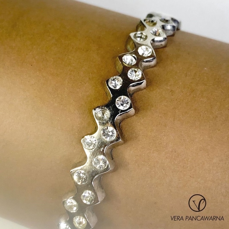 Gelang VP MONEL by Vera Pancawarna Limited Edition Amedia Zigzag