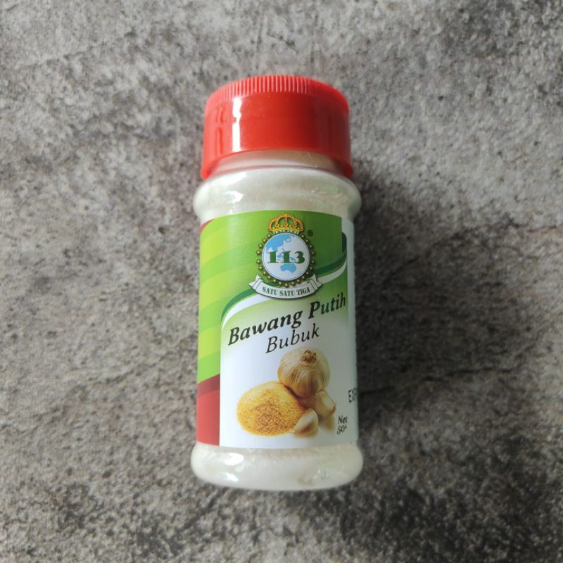 

113 BAWANG PUTIH BUBUK 50gr