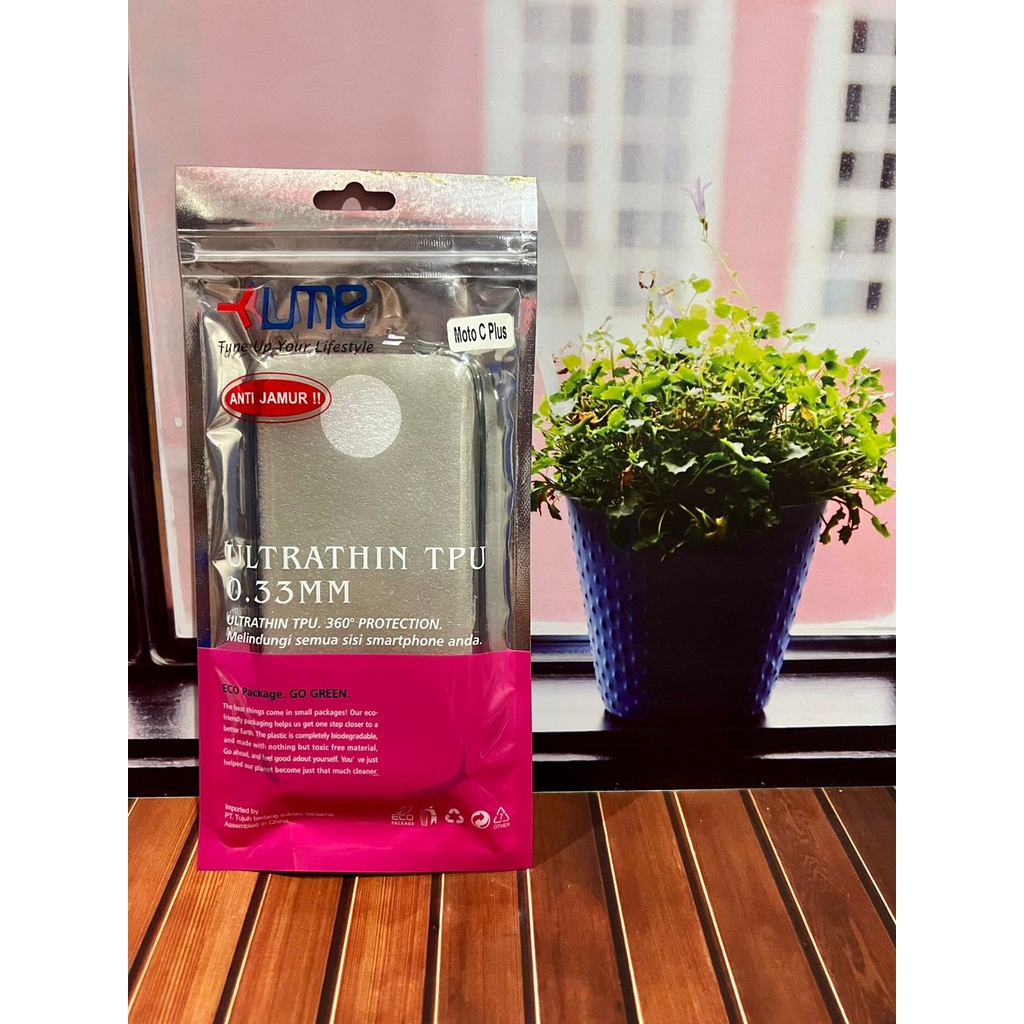 MOTO C PLUS UME CLEAR CASE TPU 0.33 MM