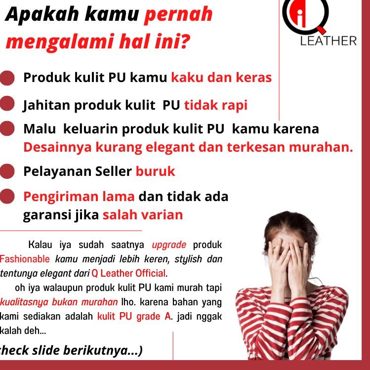 

<H-5&7»> NAME Tag ID Card Case & Holder Terbuat Dari Kulit Sapi Asli Kulit Lanyard Termurah Berkualitas Tali Gantung papan nama tempat kartu ATM tempat gantungan foto pengenal tanda pengenal pegawai karyawan pekerja kantor perlengkapan kantor Q leather pa