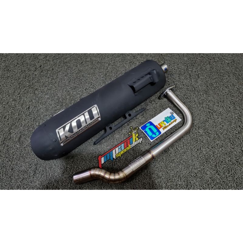 KENALPOT KOU MAHACHAI PCX CBU, VARIO 150 125 OPEN SILENT ORIGINAL THAILAND