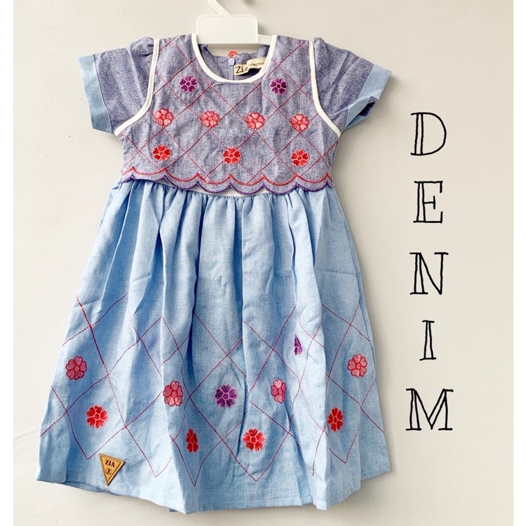 DRESS ZIA COLLECTION CATRINA 3-12TAHUN