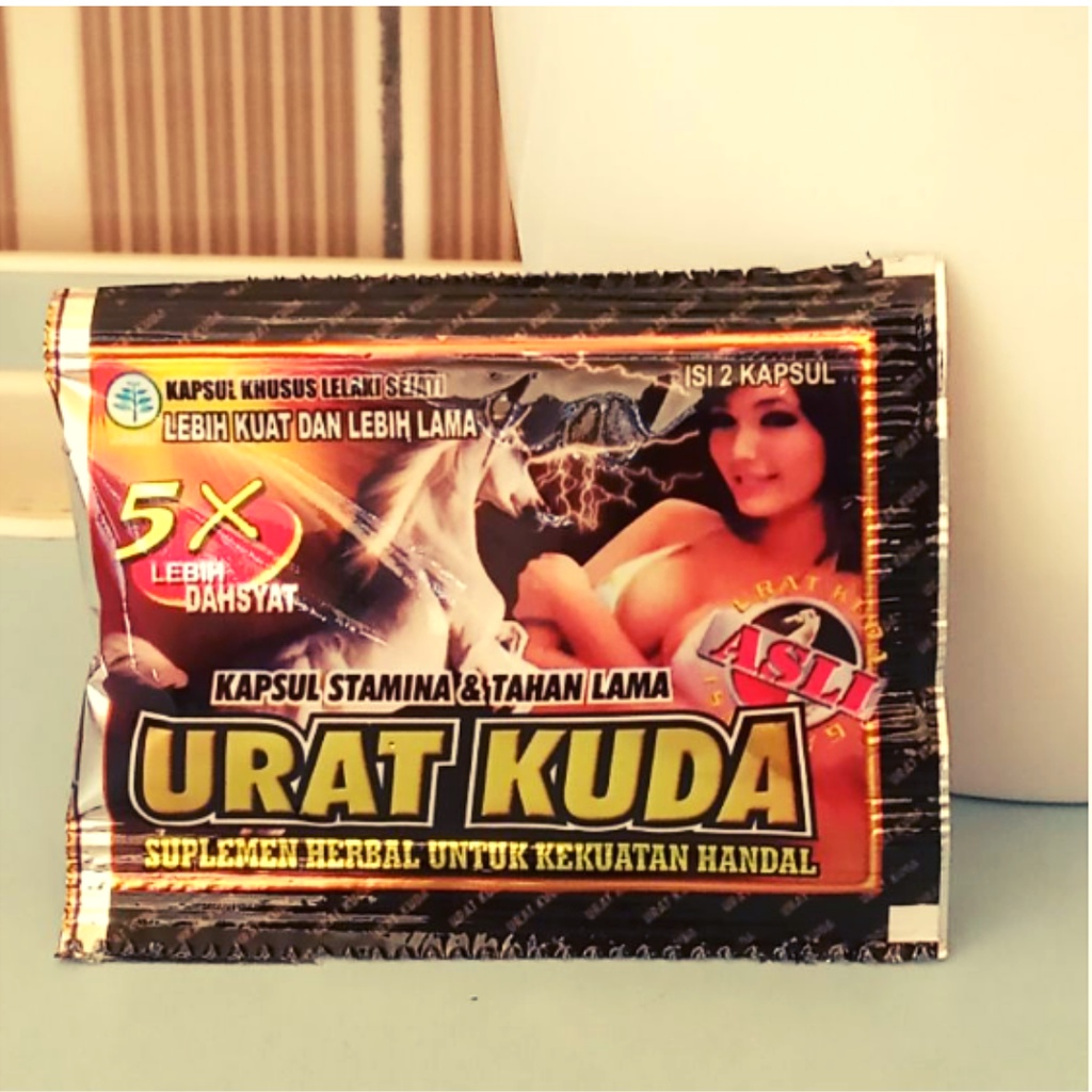 URAT KUDA KAPSUL 1Box isi 10Blister OBAT KUAT OBAT TAHAN LAMA OBAT KEJANTANAN PRIA