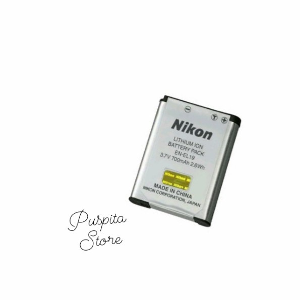 BATERAI NIKON EN-EL 19 BATTERY ENEL19 BATRE EN-EL19