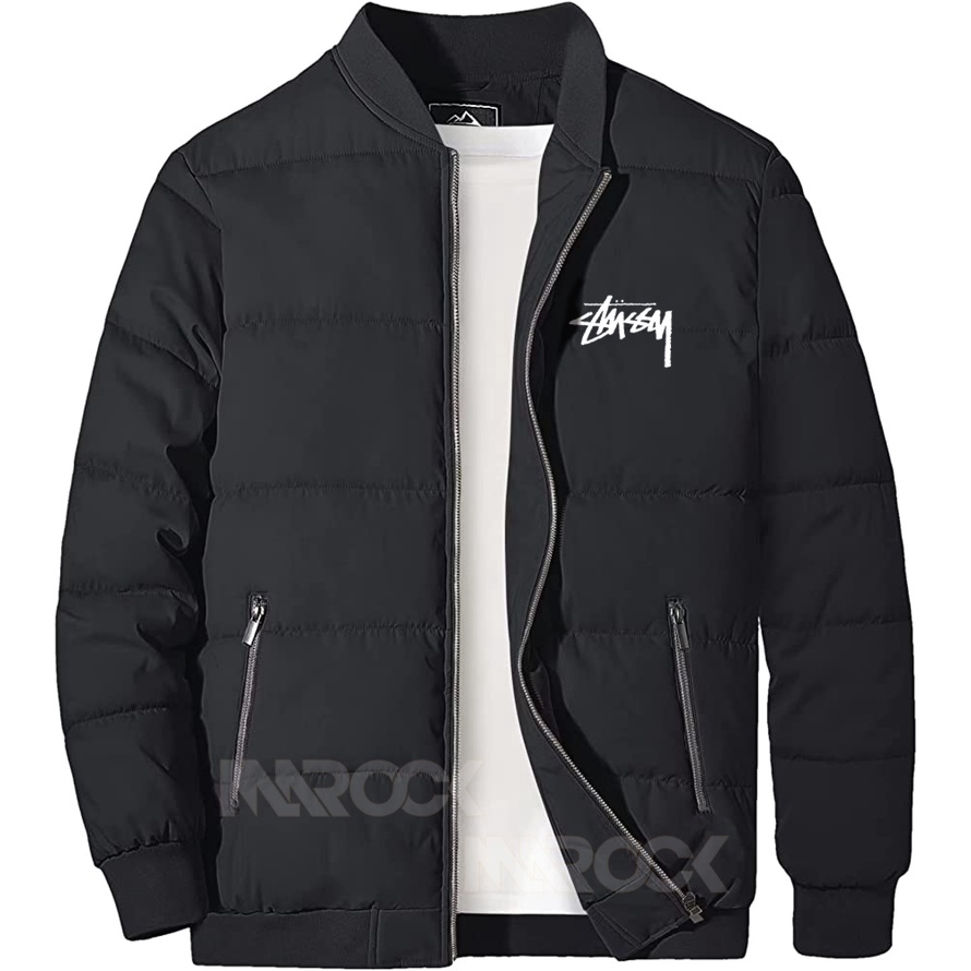 Jaket Bomber Parasut - Jaket Waterproof Basic STUSSY