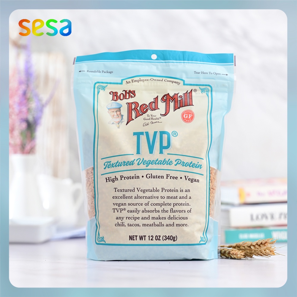 

Bob's Red Mill Tepung Textured Vegetable Protein 340 g | Tepung Vegan