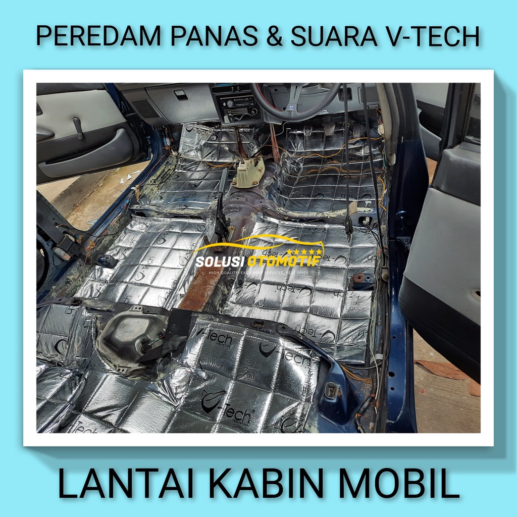 TOYOTA COROLLA GL SE Saloon 1984-1987 Peredam Suara Lantai Kabin Mobil VTECH Ori