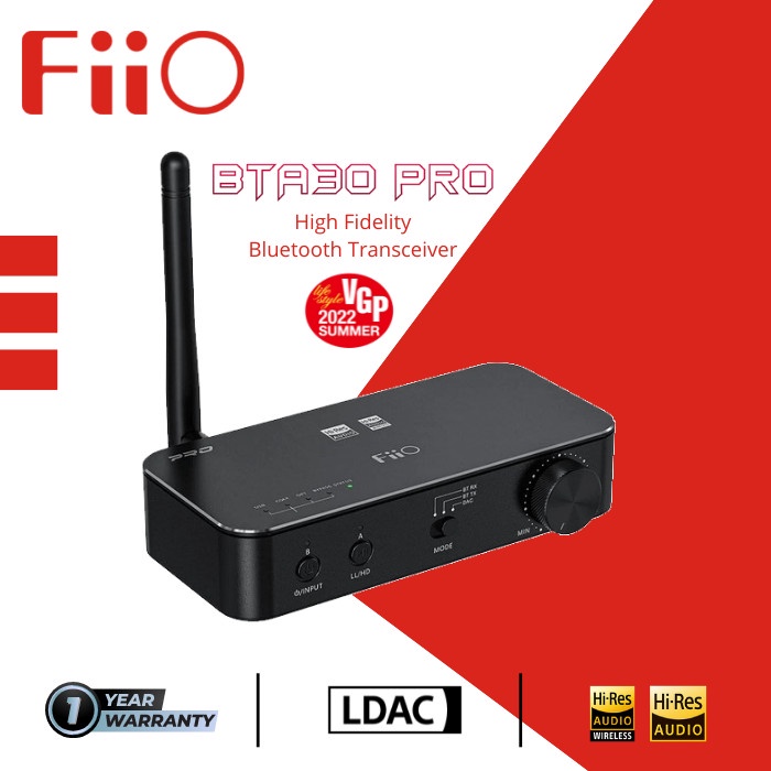 Fiio BTA30 Pro High Fidelity Bluetooth Transceiver