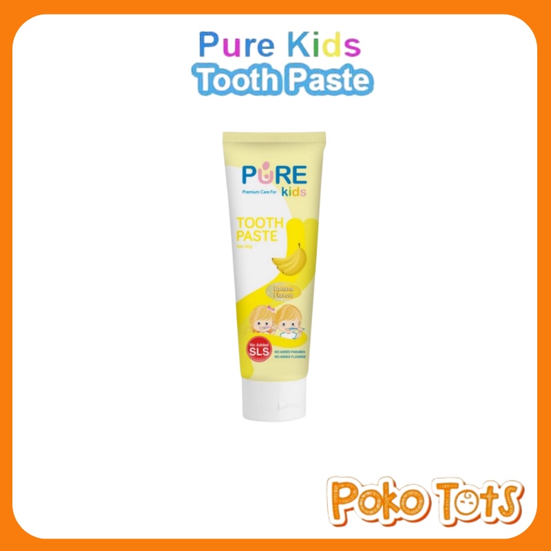 Pure Kids Toothpaste 50gr Pure Pasta Gigi Anak 50 gr