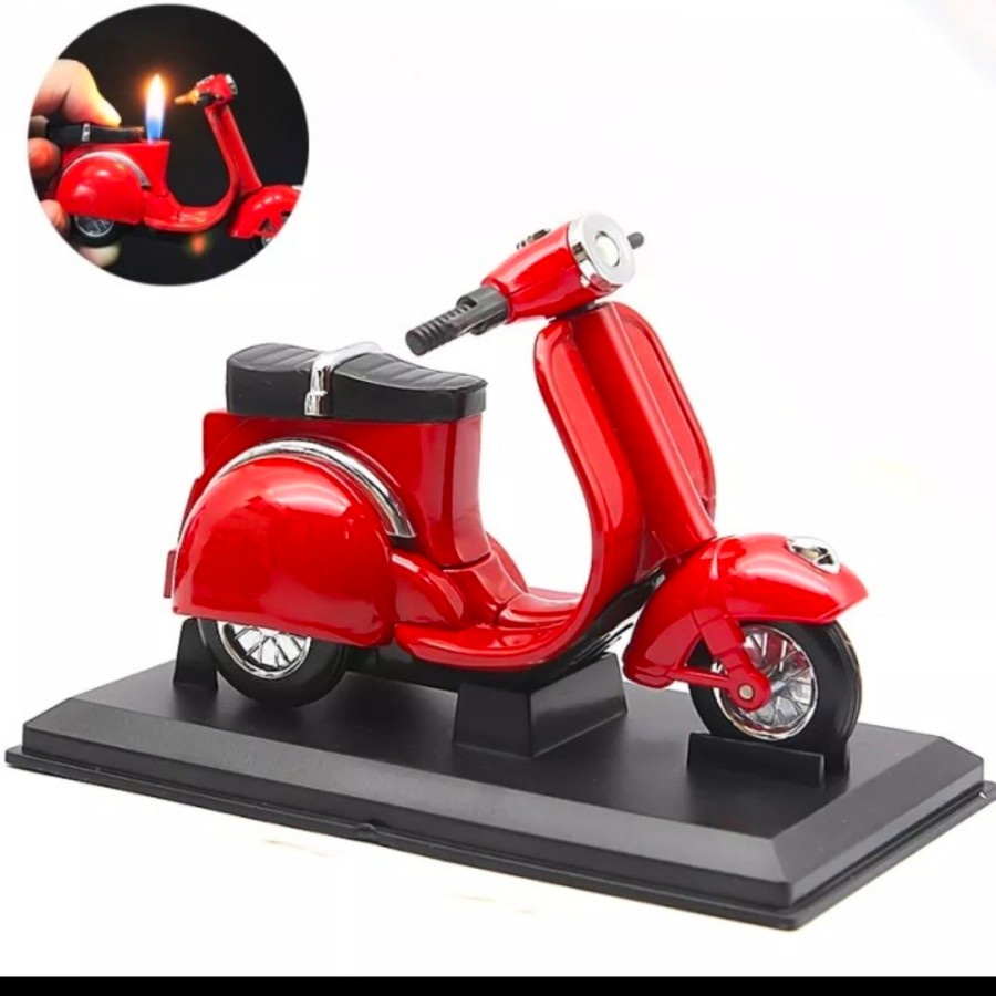 Korek api miniatur Vespa jadul koleksi