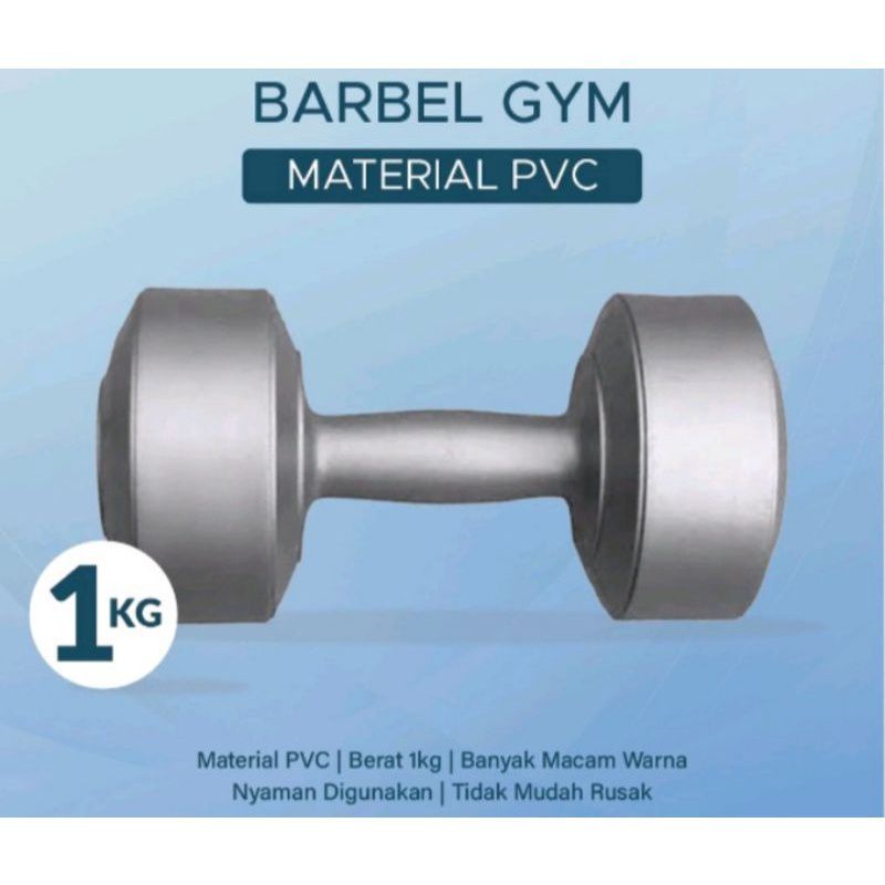 A1 Barbel 1kg / Barbel Alat Olah Raga / Alat Olah Raga