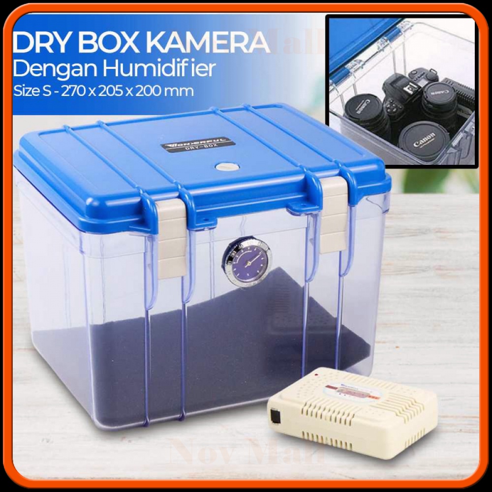 Dry Box Kamera Kotak Kering Size S with Dehumidifier -ST812