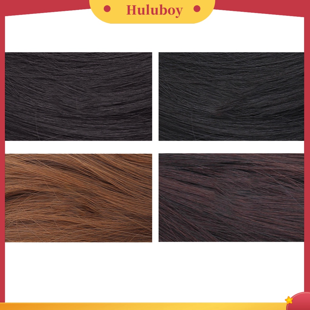 Rambut Palsu Ponytail Panjang Lurus Natural Bahan Serat Suhu Tinggi