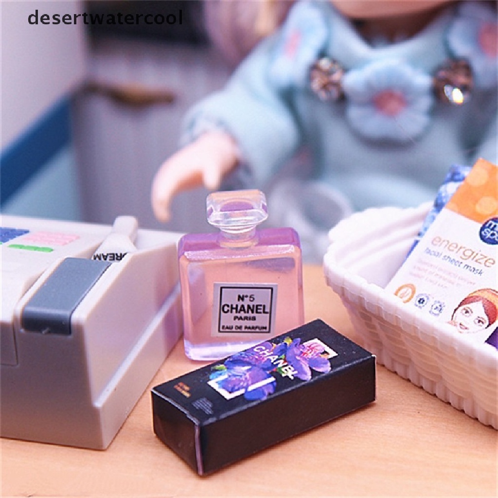Deid 1Set 1: 12rumah Boneka Miniatur Masker Wajah Dg Keranjang Kamar Mandi Supply Decor Martijn