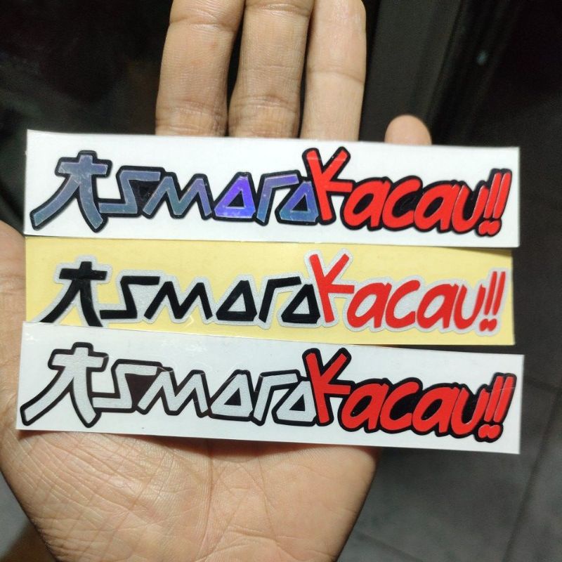 Stiker Asmara Kacau