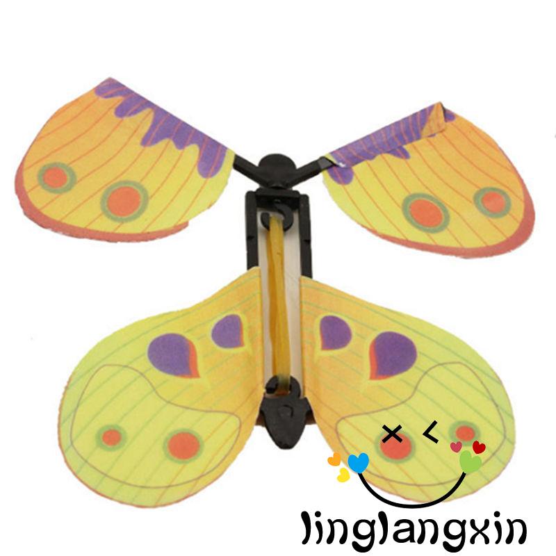 Llx-magic Fairy Flying Butterfly Mainan Dekorasi Kamar Magnet Untuk Hadiah Kejutan Atau Bermain Pesta