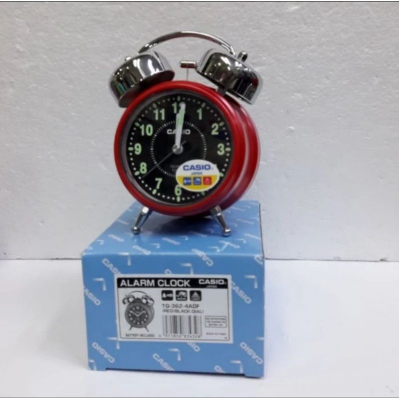 CASIO JAM MEJA TQ 362 WEKER BELL ALARM