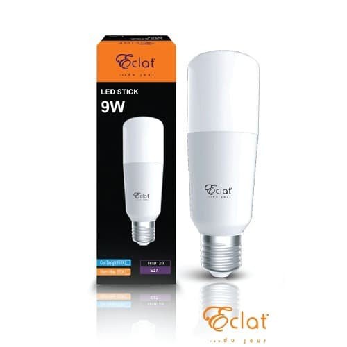 Eclat Lampu Led Stick 9W Pengganti Pl-C Putih 9 Watt 6500K Fit E27 Cdl