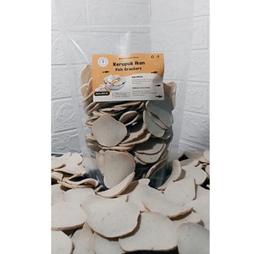 

Kerupuk Ikan (Fish Crackers) 500gr | By Rumami