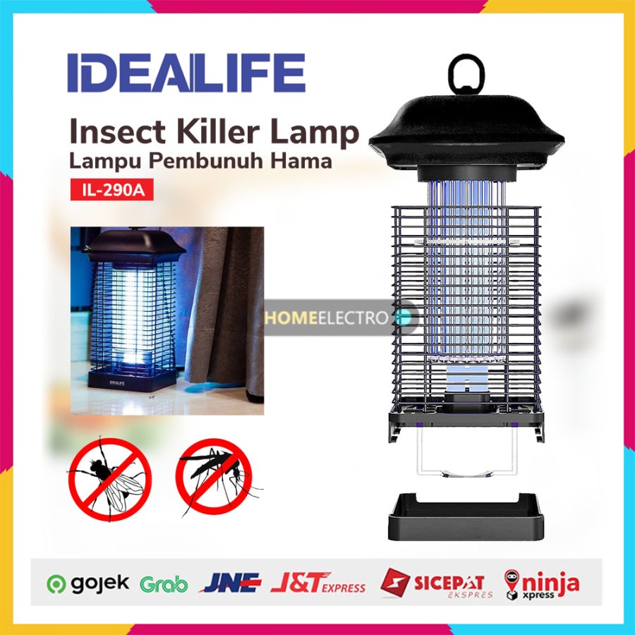 IDEALIFE IL-290A Insect Killer Lamp - Lampu Pembunuh Hama IPX4