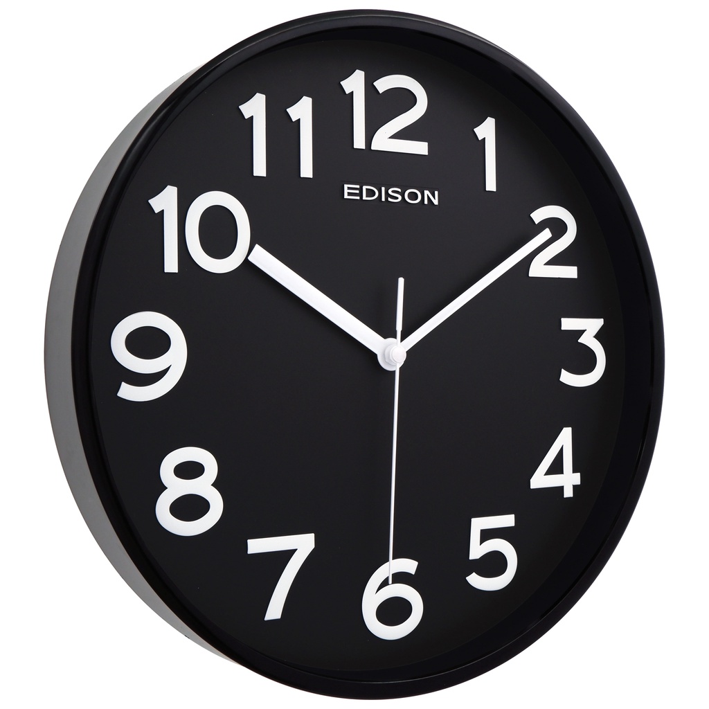 Jam Dinding Edison Sweep ES 290 T70 Timbul Diameter 290mm 29cm