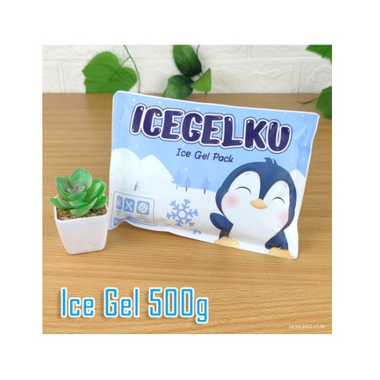 Ice Gel Besar 500g Merk Cool Gel - Blue Ice Pack BUKAN Ice Gel Gabag