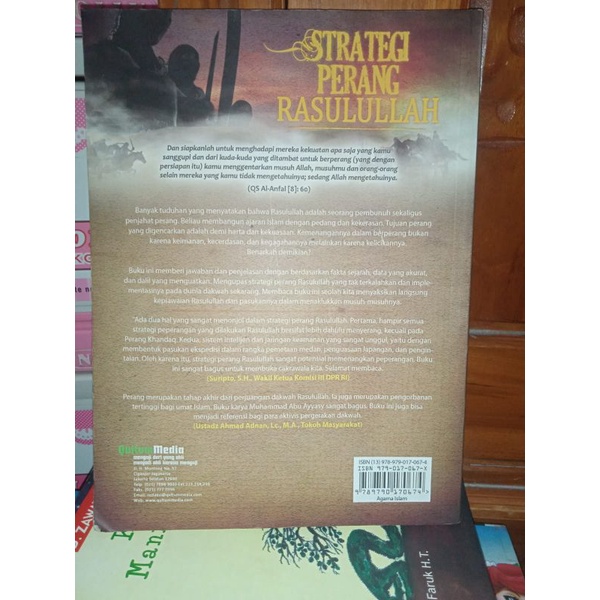 Buku Agama Preloved "Strategi Perang Rasulullah"