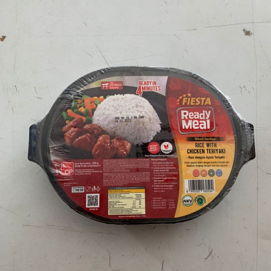 READYMEAL Rice With Chicken Teriyaki/Nasi Dengan Ayam Teriyaki Fiesta