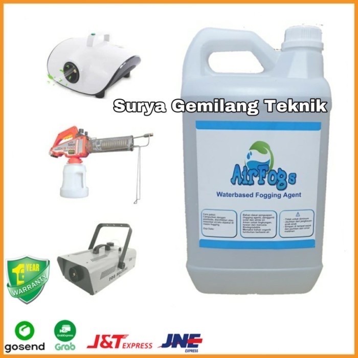 Cairan Disinfektan Hot Fogging Cairan Liquid Fogging Asap Disinfektan