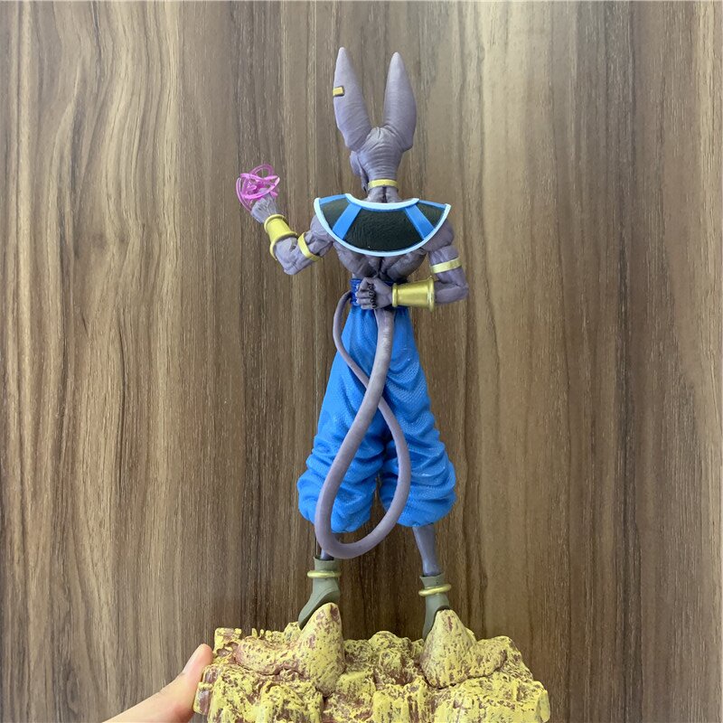 Anime Dragon Ball Z Beerus Figure Super God of Destruction Figure Koleksi Model Mainan Untuk Anak Hadiah Mainan