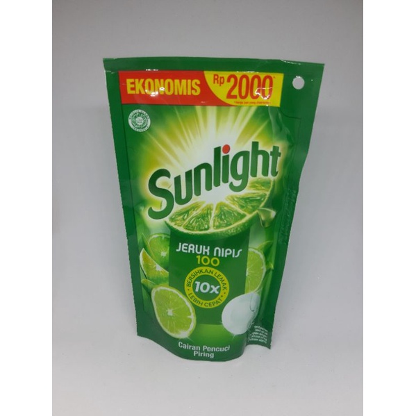 SUNLIGHT 90 ml DAN SPONS CUCI PIRING