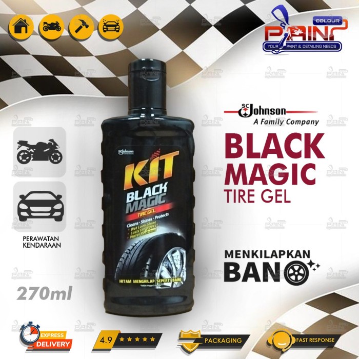 Kit Black Magic Tire Gel 270mL