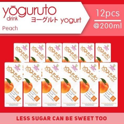 

Yogurt Heavenly Blush Yoguruto Peach [12 pcs x 200ml] TERLARIS TERPERCAYA ORIGINAL