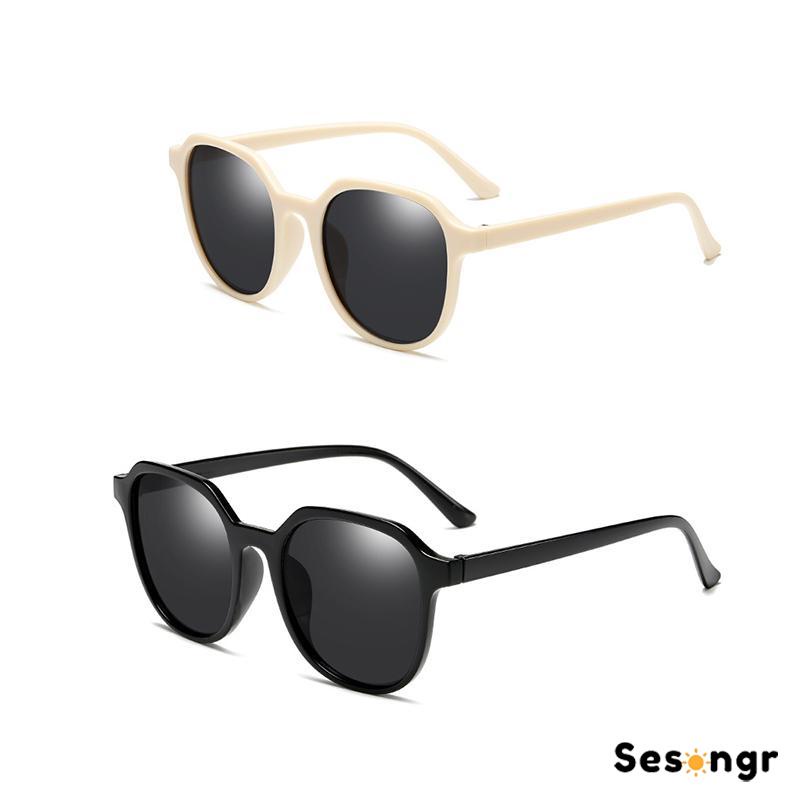 Korean Segiempat Kacamata Hitam Wanita/Pria Sunglasses - SG