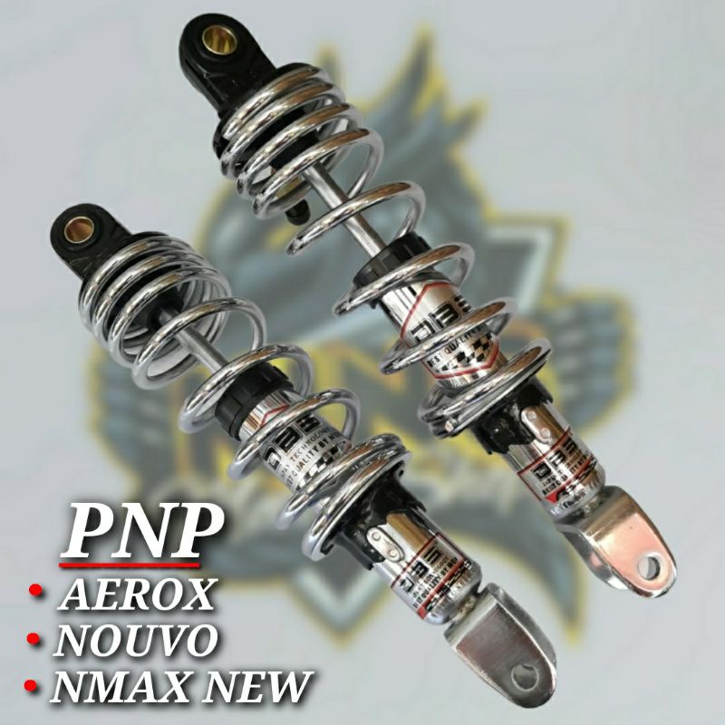 Shock NUVO CHROME 280MM - SHOCKBREKER AEROX - NMAX NEW 280MM