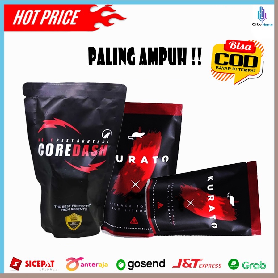 KURATO - COREDASH Racun Tikus Paling Ampuh Original