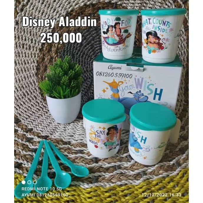 Jual Mug Disney Aladdin Tupperware | Shopee Indonesia