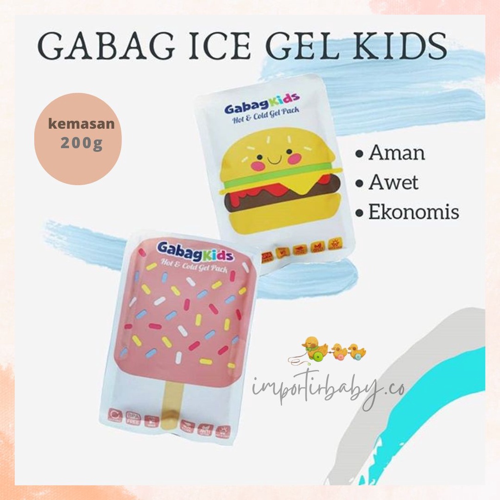 Gabag ice gel mini 200gr / ice gel gabag kecil