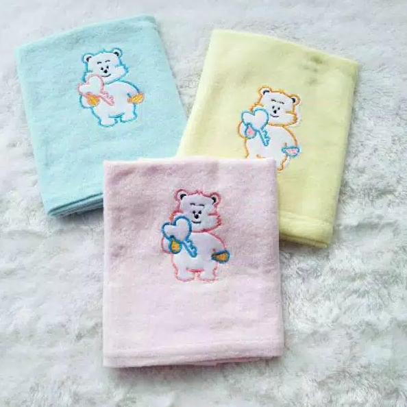 HANDUK BAYI LEMBUT UKURAN 60x110 IVORY HALUS - HANDUK MANDI ANAK [DPU.11De22ᴼ]