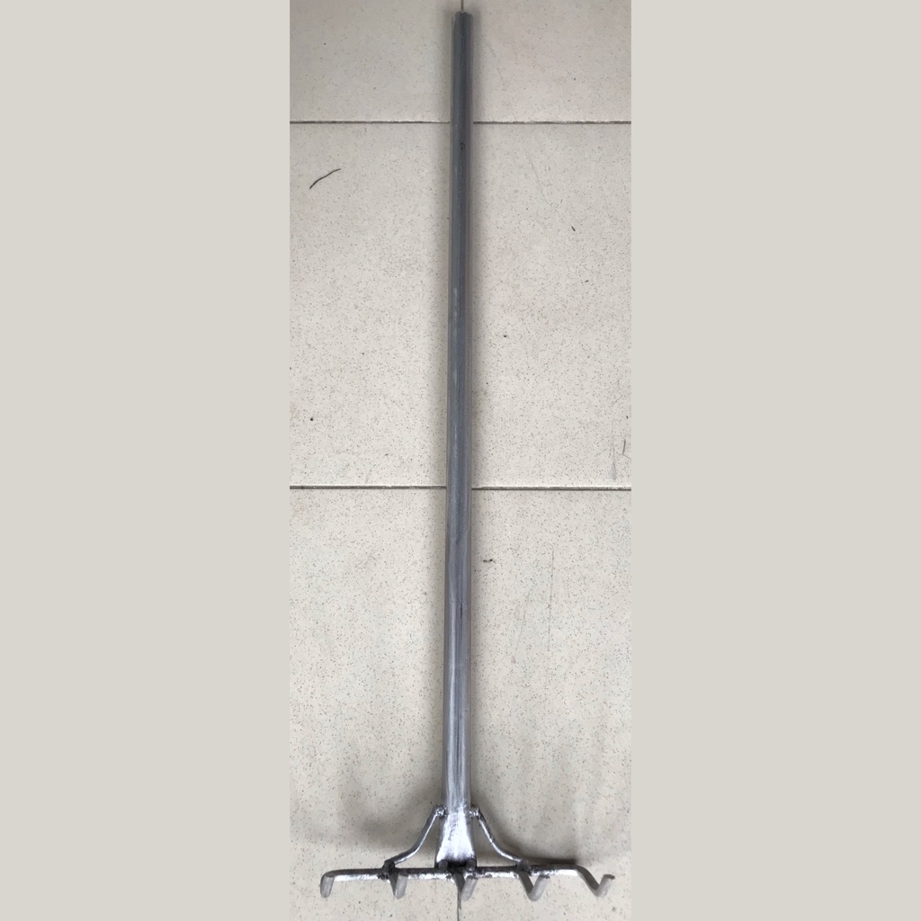 GARUK SAMPAH SEKOP GARPU BESI PAKAI GAGANG 85 CM